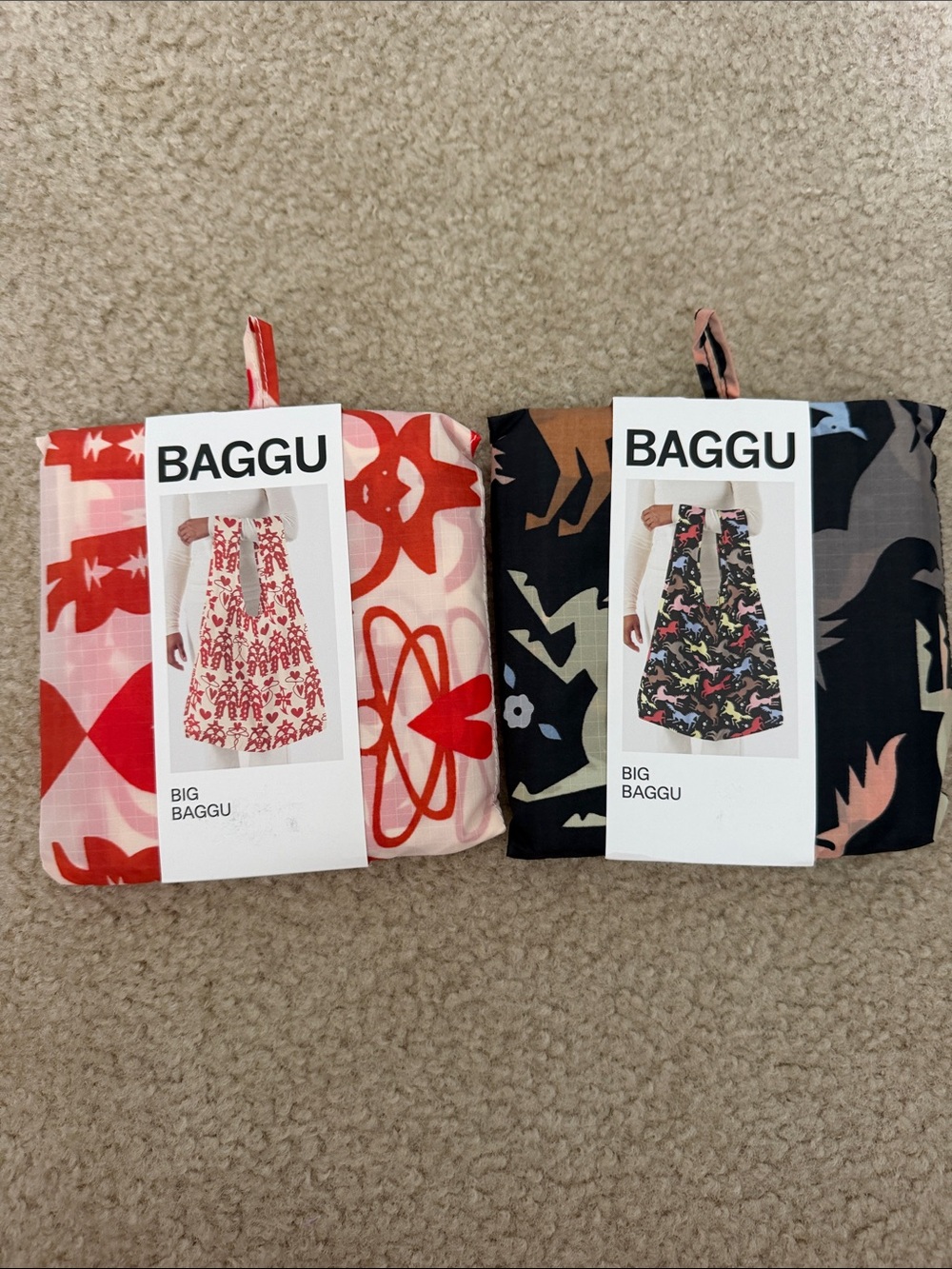 Big baggu reusable bag NWT western cowgirl